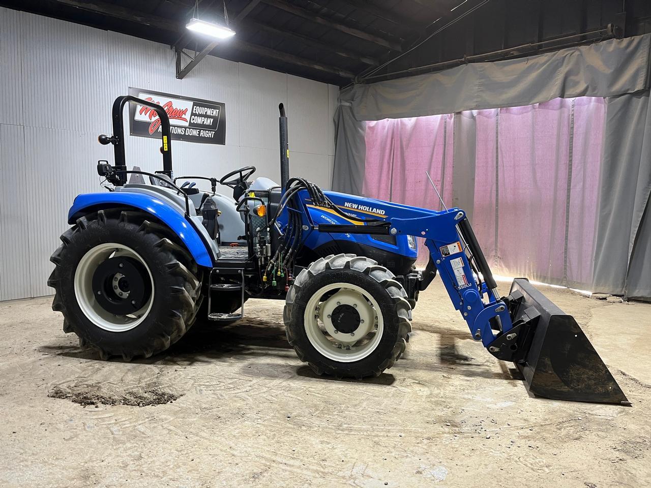 2021 New Holland Workmaster 75 Tractor with Loader