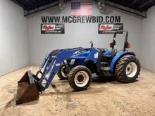 New Holland TN75SA Tractor with Loader