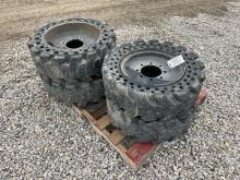 30x10-16 Solid Skid Steer Tires