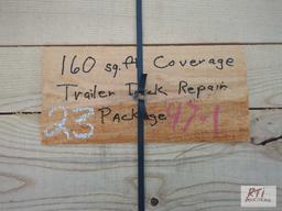 160 sq ft Trailer deck repair lumber