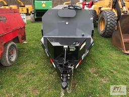 2024 New X-STAR 990 gallon tandem fuel tank trailer with electric pump and toolbox, adjustable hitch