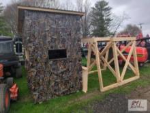 6X6 Hunting blind stand
