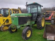 John Deere 2955 tractor with cab, 2 remotes, diesel, 7375 hrs
