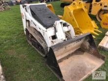 Bobcat MT52 ride on track skid steer with bucket, 274 hours