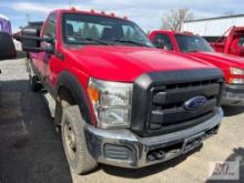 2012 Ford F350 XL pickup, regular cab, 8ft box, 4WD, auxiliary switches, Diesel, 138K,