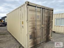 20ft x 8ft 6in container with double end doors