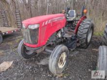 Massey Ferguson 2606H tractor, 3pt hitch, PTO, 2 remotes, 2WD, diesel, 6923 hrs