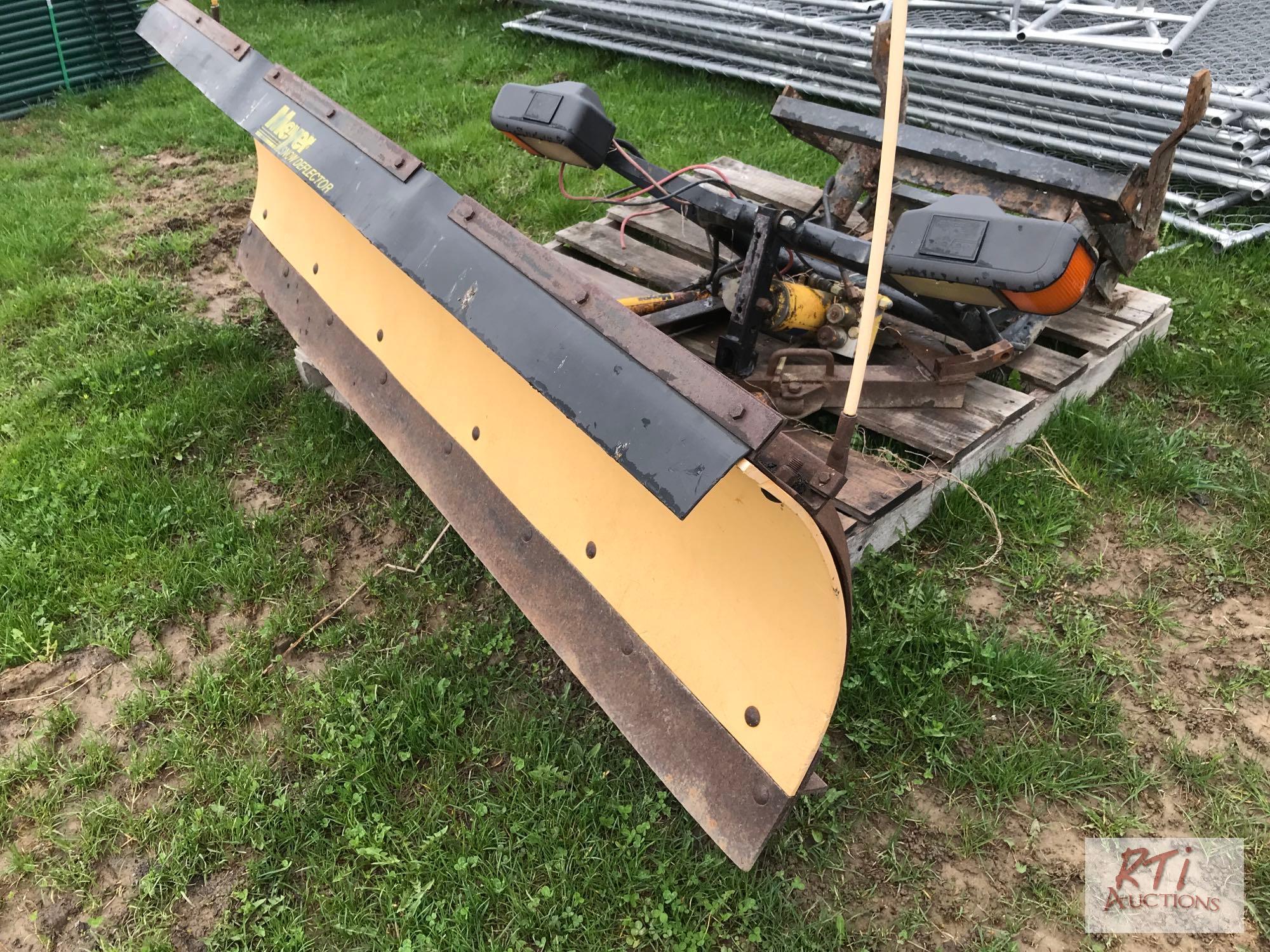 Meyer snow plow for truck