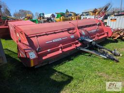 Hiniker 5610 stalk chopper with wind row chute, 15ft wide, manual in office