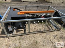 Wolverine TCR-12-488 hydraulic trencher with 6ft bar