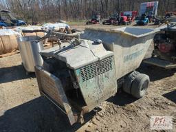 Whiteman concrete buggy, Honda gas engine