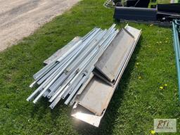 Pallet of angle iron...