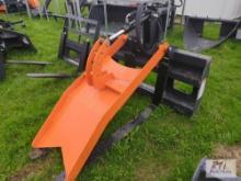New Wolverine skid steer forks with top clamp