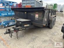 2019 Big Tex 10ft tandem axle dump trailer with tarp, 9990lb GVW, VIN:16VDX1221K5055973