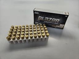 2 Boxes New Blazer 9mm Luger 115gr FMJ Ammo
