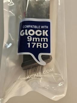 New KCI 17 Round 9mm Clips (2) - Glock Compatible