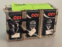 6 CCI 50 Cartridge Boxes of 22LR Ammo
