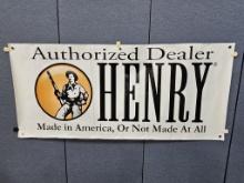 Henry Rifles Authorized Gun Store Dealer Banner