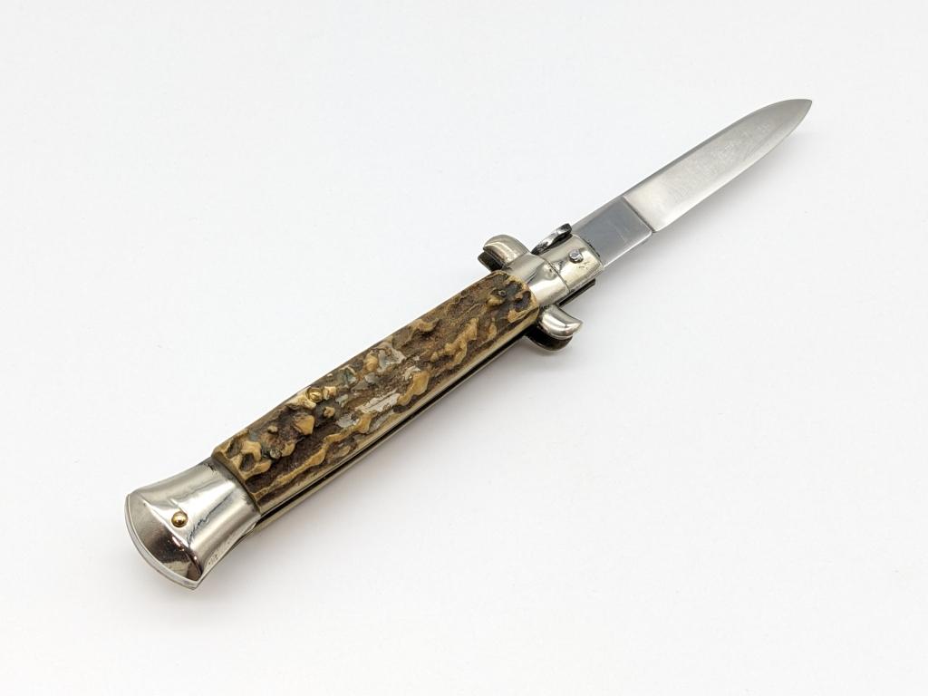 C. Jul Herbertz Stag Switchblade Knife