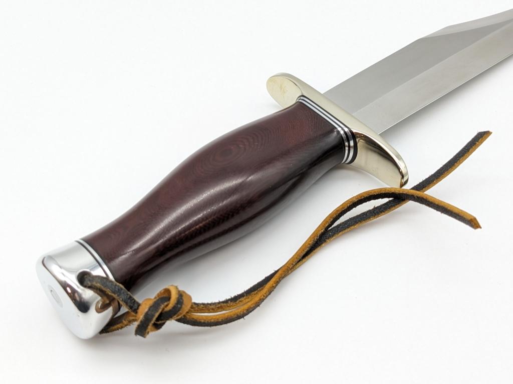 Randall Mod 12 6in Stainless Sportsman Bowie Knife