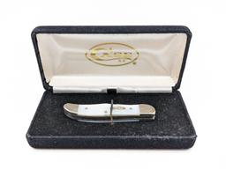 2002 Case XX Mother of Pearl Tiny Hunter Knife