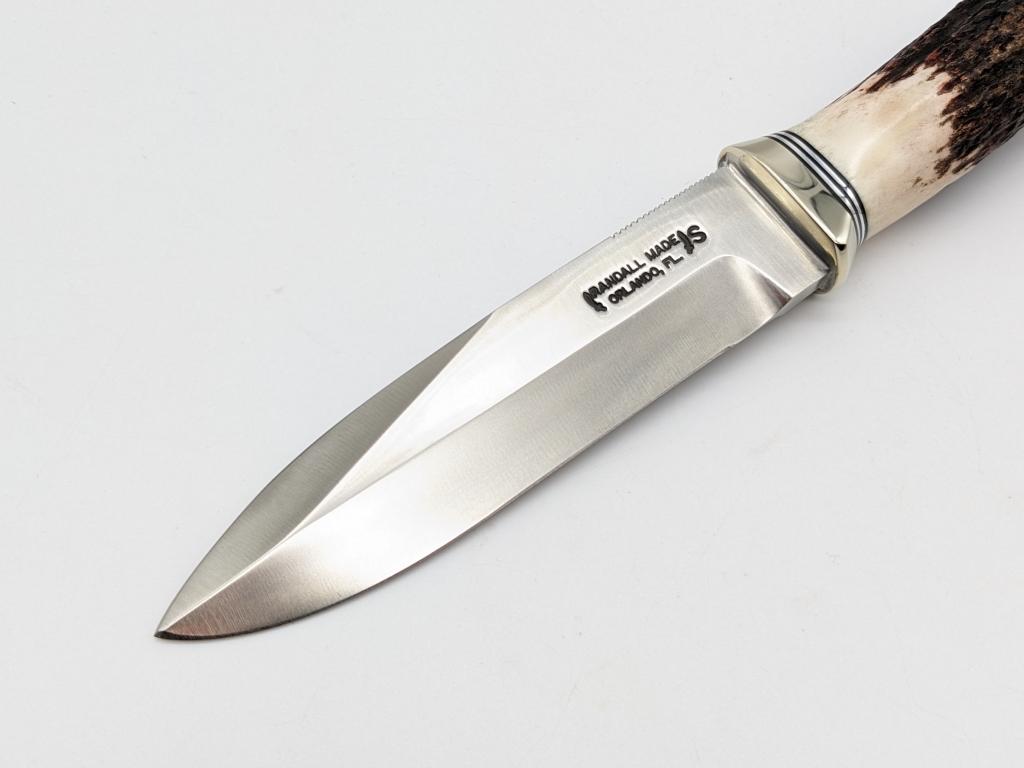 Randall 5in Stag Stainless Gambler Knife