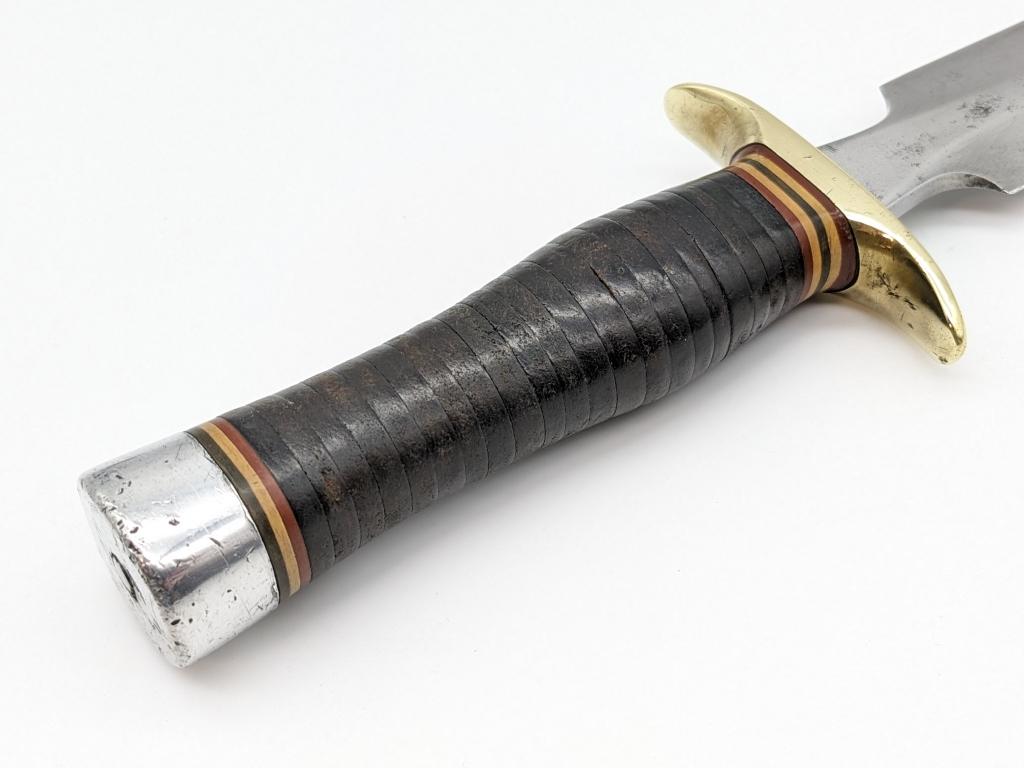 Vtg Randall Model 2 7in Fighting Stiletto Knife