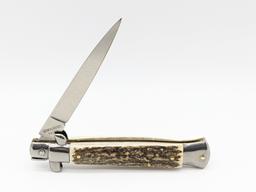 Indiana Cutlery Italian Stiletto Switchblade Knife