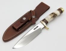 Randall Model 25 Stag Stainless Trapper Knife