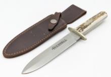 AG Russell Spear Point Hunting Knife w/ Sheath