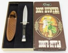 Case XX Boot Hunter Boot Knife Set P62-4-1/2 w Box