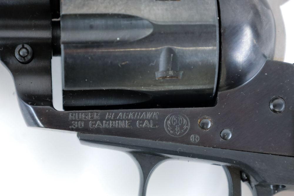 Ruger Blackhawk .30 Carbine Revolver w/ Box