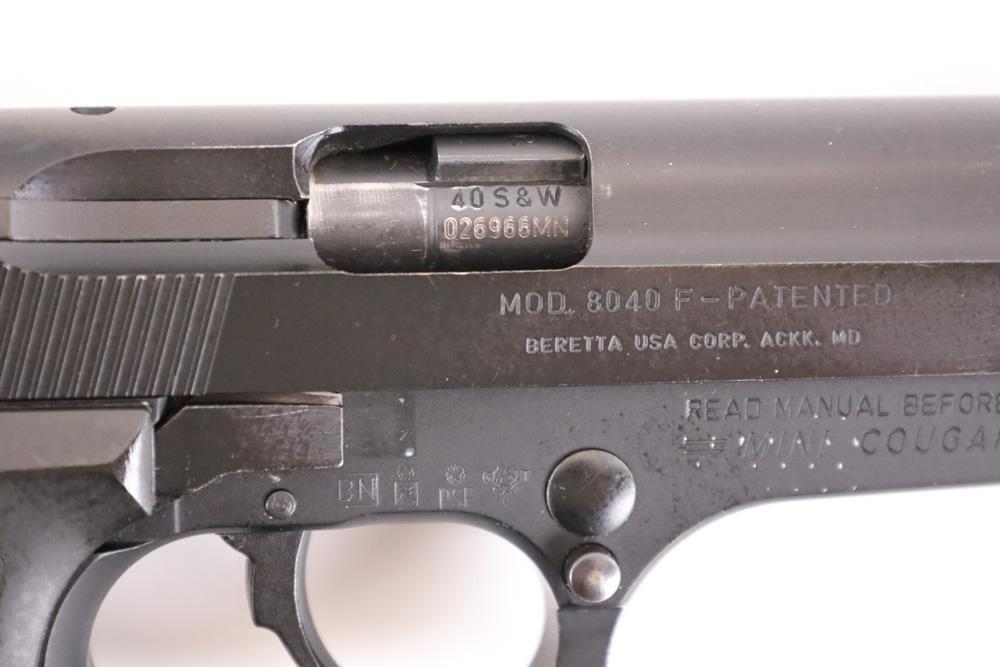 Beretta Model 8040 F Mini Cougar .40 S&W Pistol