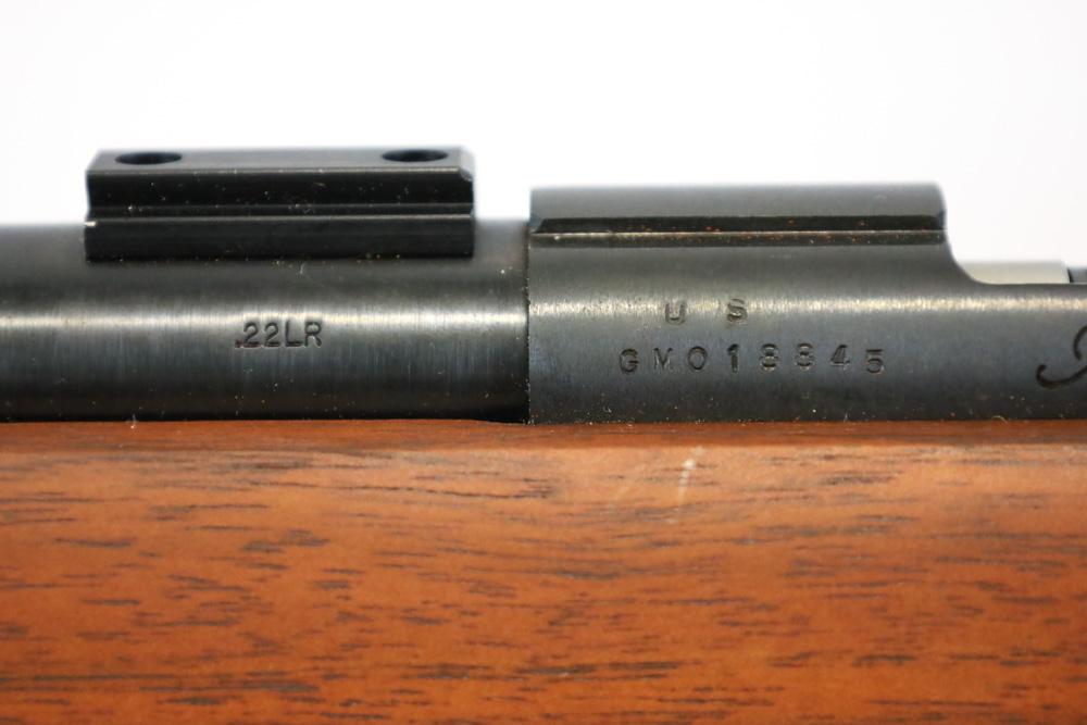 Kimber Model 82 Gov 22 LR Target Bolt Action Rifle