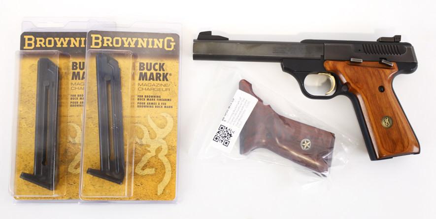 Browning Buck Mark .22 LR Semi Auto Target Pistol