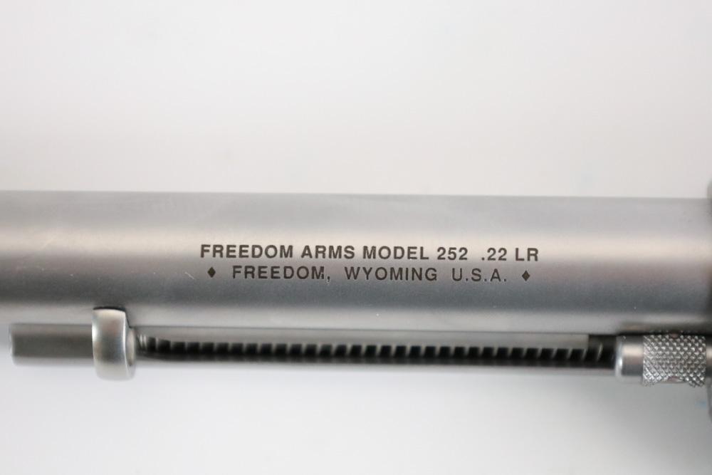 Freedom Arms Model 252 Target .22 LR Revolver