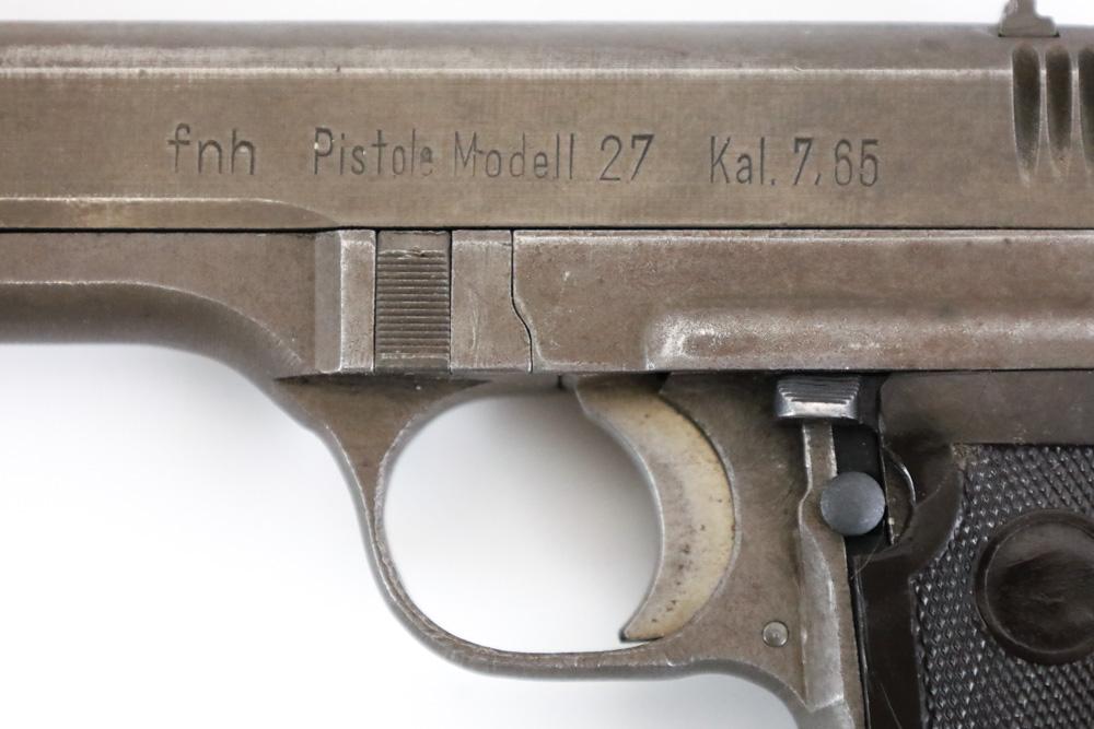 WW2 German CZ Model 27 7.65mm Pistol w/ Holster