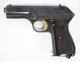 WW2 German CZ Model 27 7.65mm Semi Auto Pistol