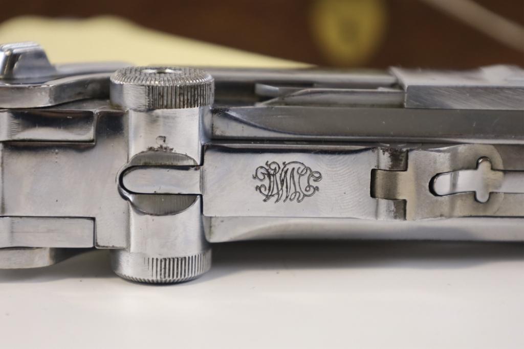 German DWM P08 Luger 7.65mm Semi-Automatic Pistol