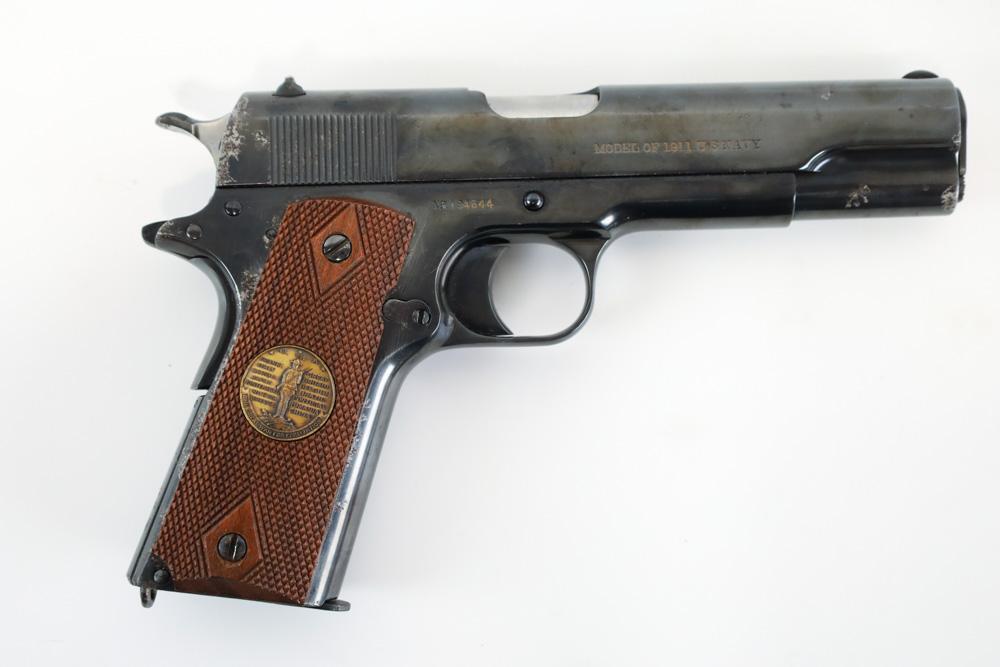 WW1 Colt US Navy 1911 .45 ACP Semi Auto Pistol