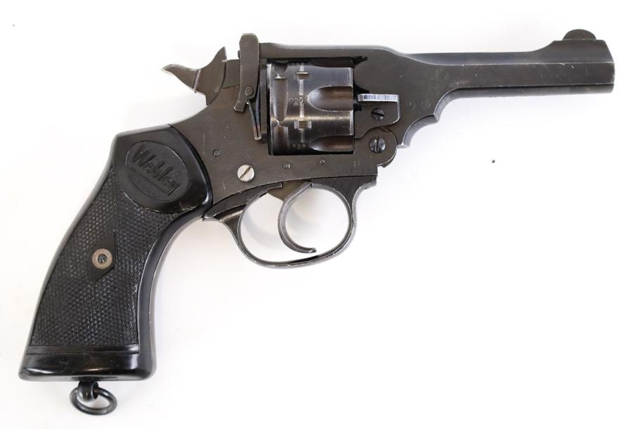 English Webley & Scott Mark IV .38 Revolver