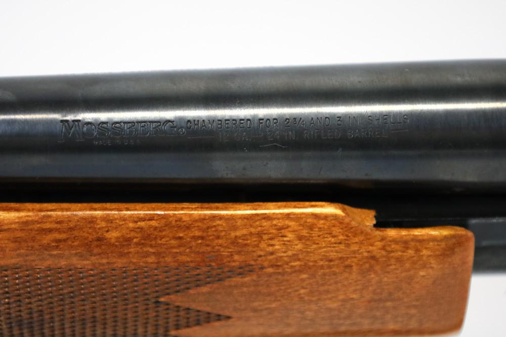 Mossberg Model 500A 12 Ga Rifled Pump Shotgun