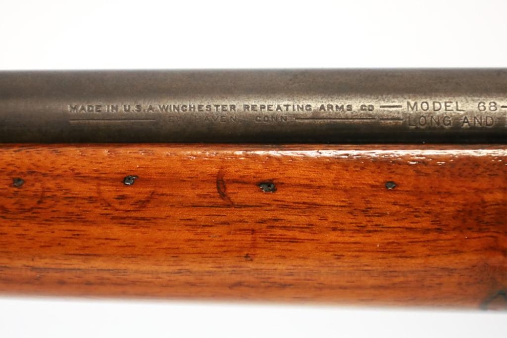Winchester Model 68 .22 Cal Single Shot Rifle