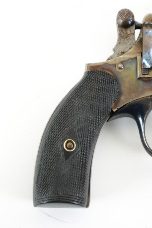 Antique Liege Belgian .22 Cal Revolver