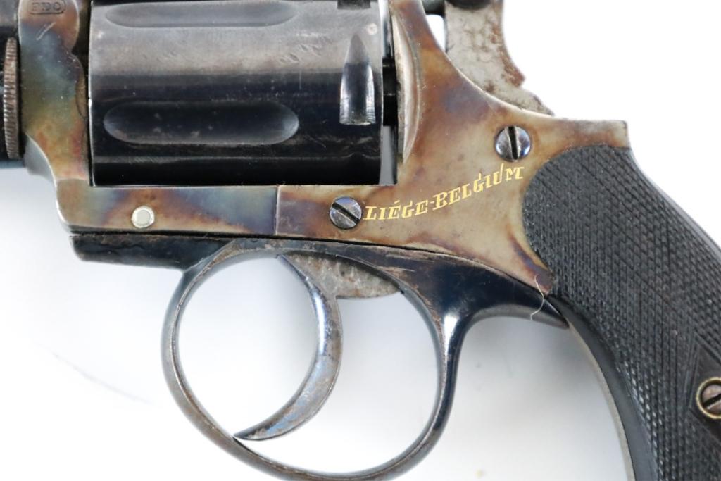 Antique Liege Belgian .22 Cal Revolver