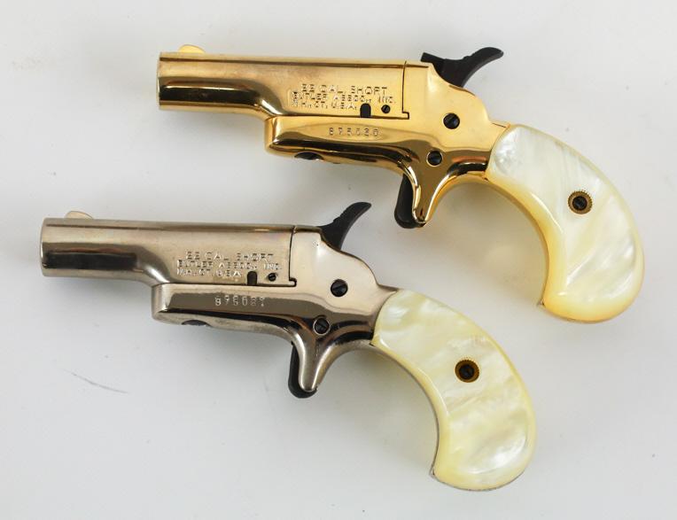 Butler Consecutive Pair 22 Short SS Pocket Pistols