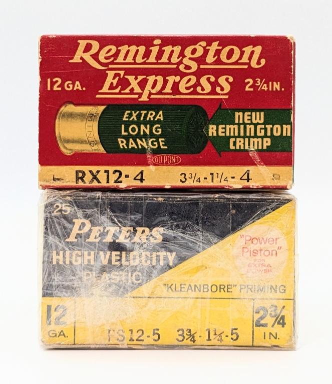 Peters & Remington 12 Ga Shotgun Shells