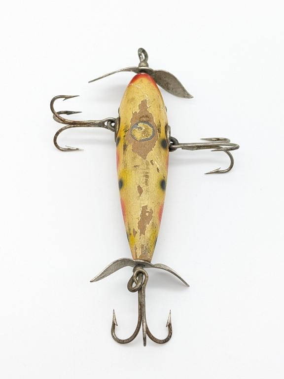 Antique Pflueger Monarch Minnow Fishing Lure