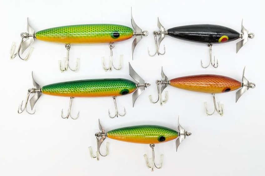 (5) Poes Underwater Minnow Fishing Lures