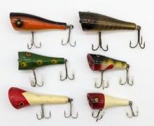 (6) Various Brand Plunker Style Fishing Lures